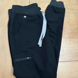 Black figs pants